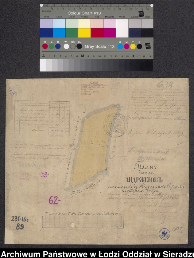 Obraz 3 z kolekcji "Mapy wsi regionu sieradzkiego111"
