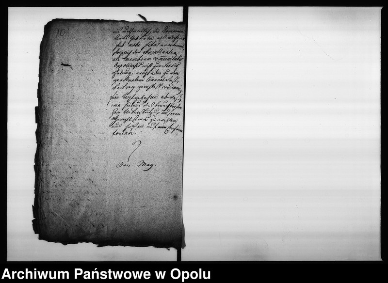 Obraz 14 z jednostki "Acta des Magistrats zu Oppeln betreffend die verweigerte Zahlung der Communal Beiträge des Cammer Commissions Raths Wiesner Vol: I"