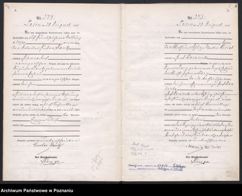 Obraz 5 z jednostki "Księga urodzeń t. II"