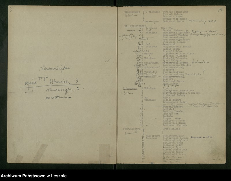 image.from.unit.number "[Rejestr mieszkańców Leszna /Strassen und Hausnumer Verziehnis/]"