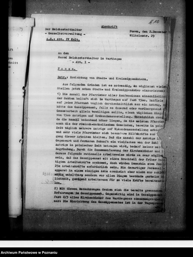 Obraz 14 z jednostki "Kreissippenämter"