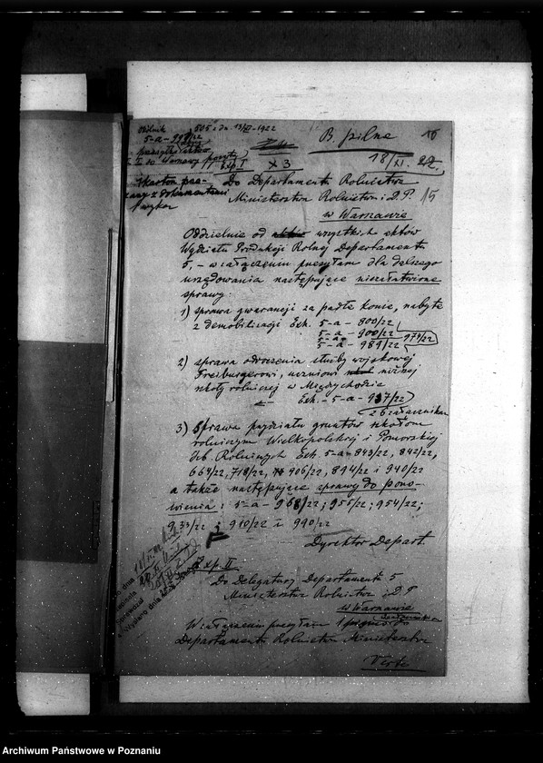 Obraz 19 z jednostki "Sprawy ogólno - administracyjnego rozporządzenia i zarządzenia"