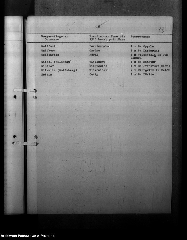 Obraz 17 z jednostki "Ortsnamenänderung Kreis Leslau - Włocławek"