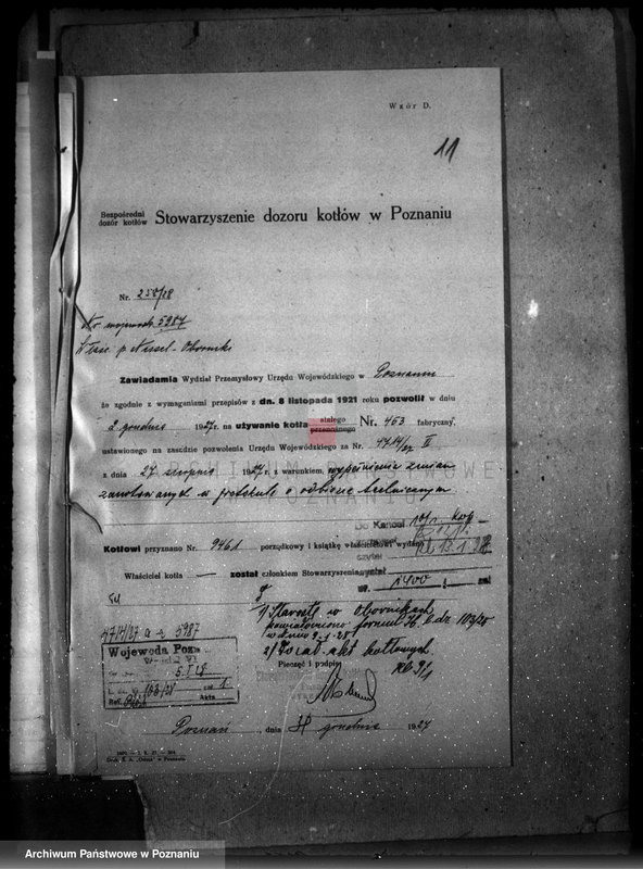 Obraz 15 z jednostki "Tartak J. Wrońskiego w Obornikach nr woj. 1638"