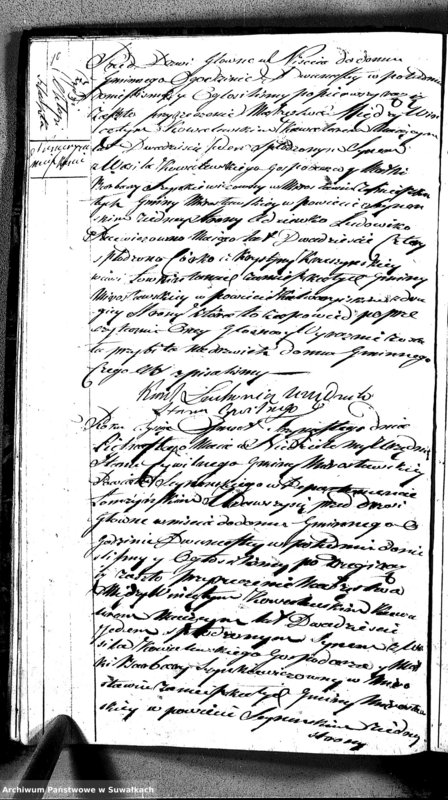 image.from.unit.number "Akta Zaślubionych w Roku 1813 od dnia 1 Junuary aż do dnia 31 Grudnia w Gminie Mirosławskiey"