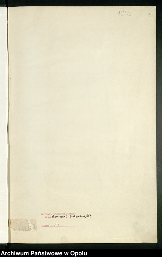 image.from.unit.number "Geburts-Register (Neben-Register) Standesamt Borkendorf 1910 No. 1 bis 60."