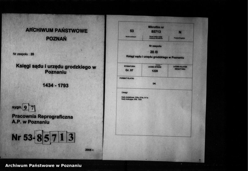 Obraz 1 z jednostki "Inscriptiones, relationes, decreta iudicii et officii [inducta]"