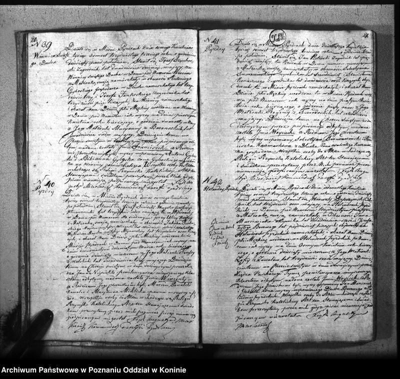 image.from.unit.number "Księga urodzeń, małżeństw i zejścia"