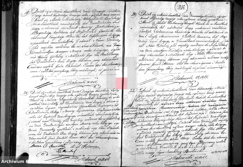 image.from.unit.number "Duplikat Akta Urzędnika Stanu Cwilnego Wyznania Moyżeszowego Okręgu Suwalskiego Urodzonych, Zaślubionych i Zmarłych z roku 1832"