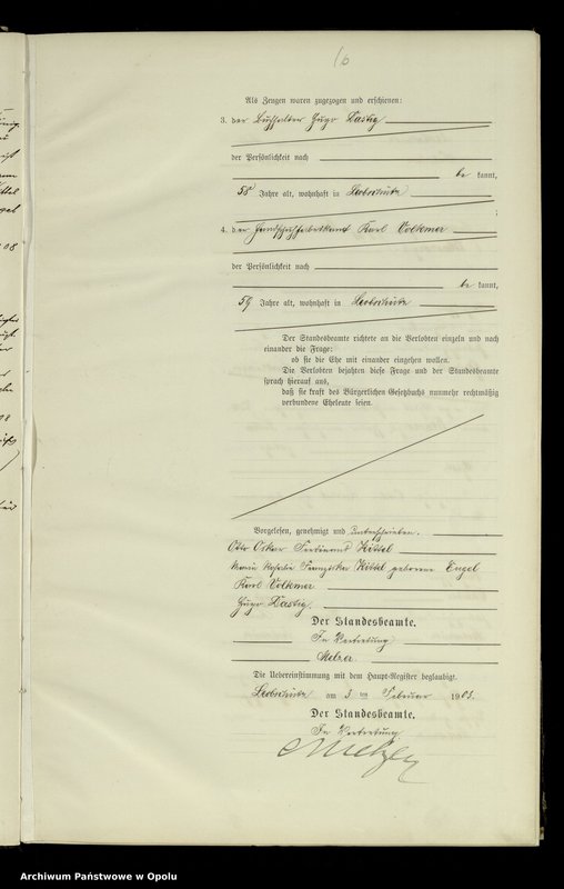 image.from.unit.number "Heiraths-Haupt-Register Standesamts Leobschütz pro 1903"