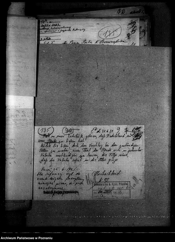 Obraz 13 z jednostki "Sprawy szczegółowo-- administracyjne Petencje, wnioski, zażalenia, zapytania o opinię"