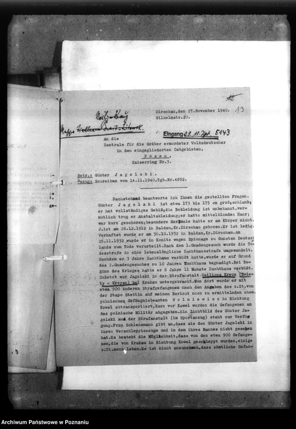 Obraz 18 z jednostki "Zuchthaus "Heiliges Krenz""