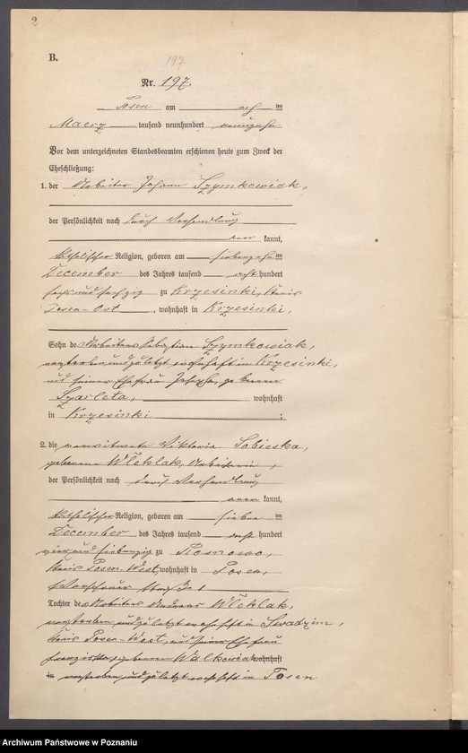 image.from.unit.number "Księga miejscowa małżeństw tom II [Rejestr główny małżeństw]"