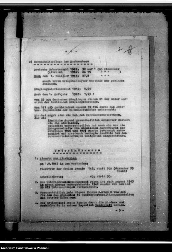 Obraz 11 z jednostki "Statistik - Sammlung, Musterung des Geburtsjahrganges 1926"