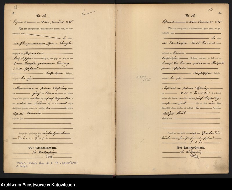 image.from.unit.number "Księga urodzeń T.1 nr 1-474"