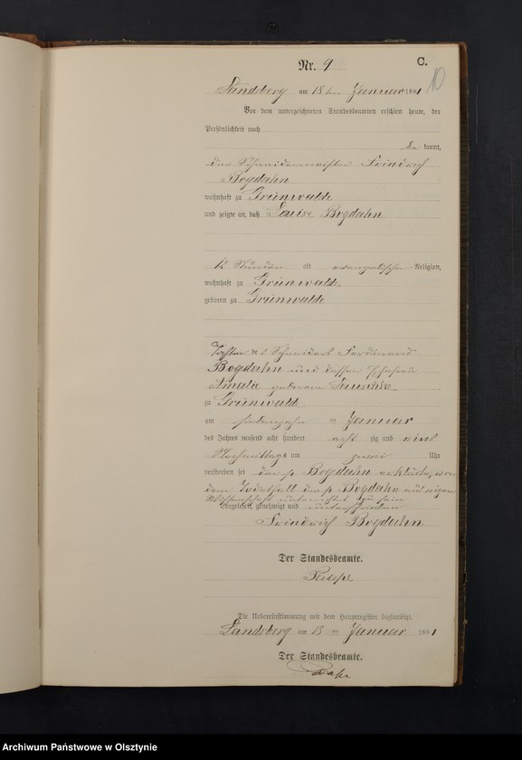 image.from.unit.number "Sterbe-Neben-Register Nr 1 - 73"