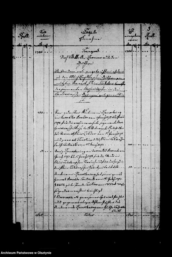 image.from.unit.number "Zweites Exemplar der Elften Jahres- Rechnung über Einnahme u. Ausgabe der Güter Landkeim"