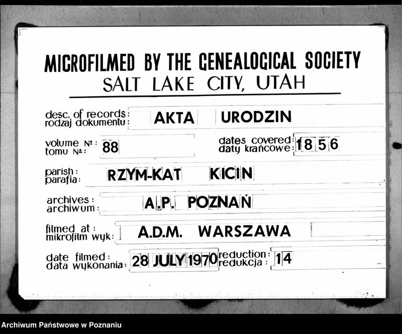 Obraz 7 z jednostki "Liber baptisatorum"