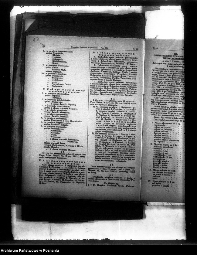 Obraz 19 z jednostki "Bildung einer Draenage-Genossenschaft in Schadlowitz im Kreise Inowrazlaw /Szadłowice powiat inowrocławski/"