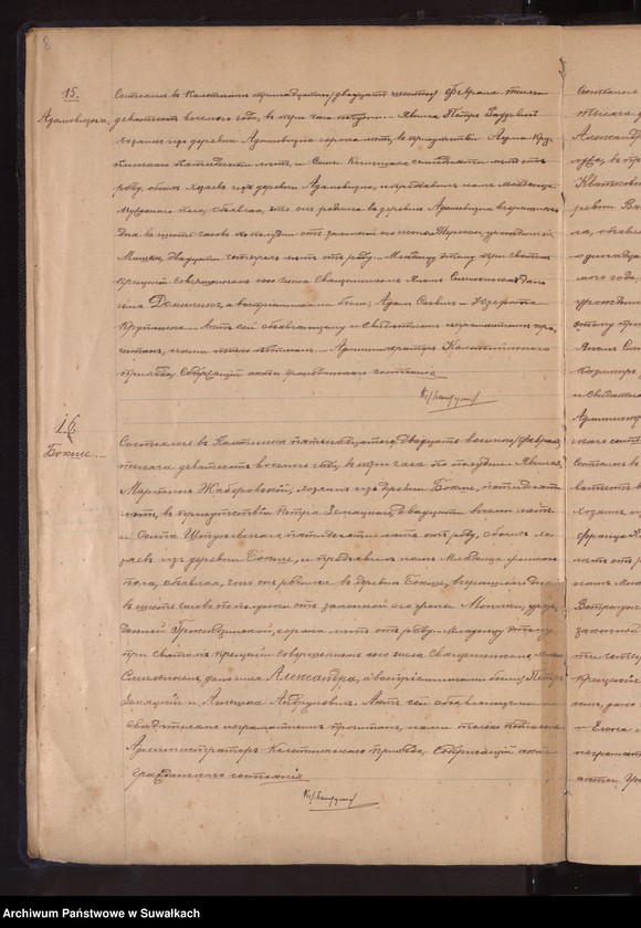 image.from.unit.number "Księga akt urodzeń, małżeństw i zgonów za 1908 r. [parafii rzymskokatolickiej w Kaletniku]"
