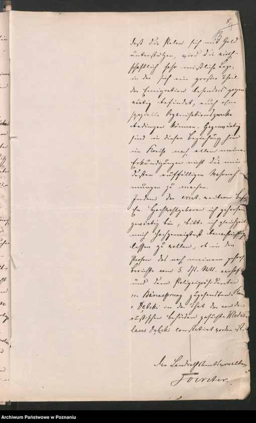 Obraz 18 z jednostki "Die aus Anlass der pollnischen Insurrektion stattgefundene Uebertritt polnischer und diesseitiger Untertanen."