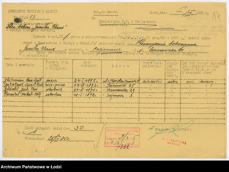 Obraz 20 z jednostki "Stowarzyszenie Dobroczynne "Gemitus-Chesed" w Pabianicach"