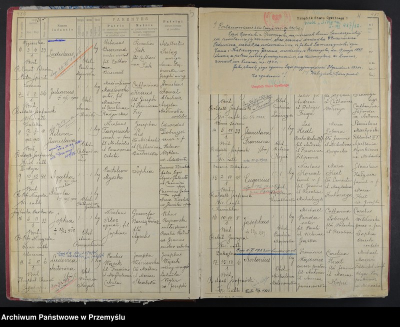 Obraz 6 z jednostki "Księga urodzeń Zasanie"
