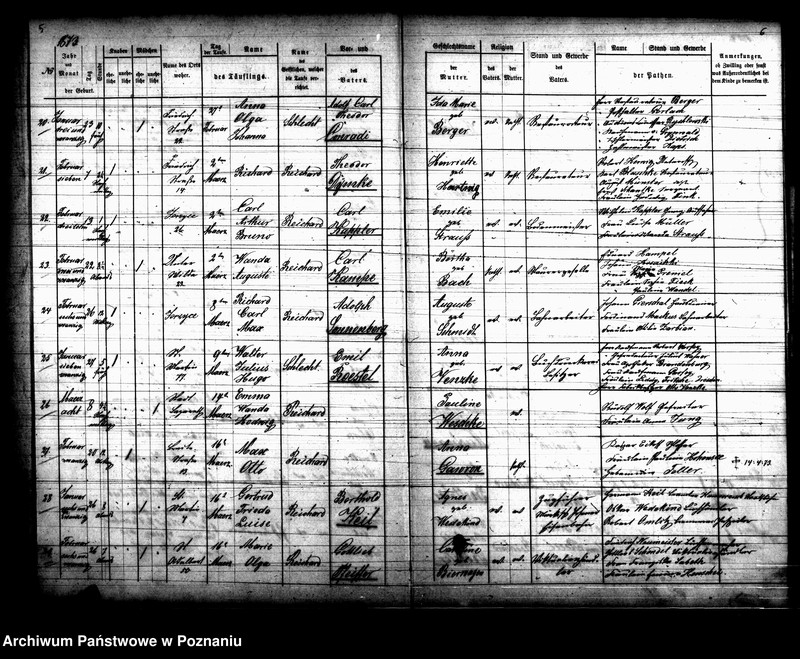 Obraz 4 z jednostki "Verzeichniss der gestorbenen Personen"