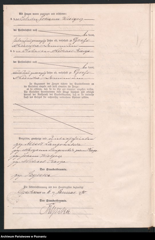 Obraz 6 z jednostki "Księga małżeństw"