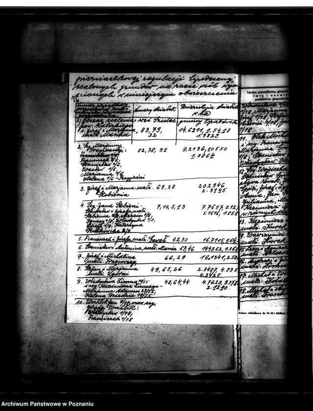 Obraz 20 z jednostki "Regulacja hipoteczna scalonych gruntów wsi Grocholice powiat turecki"