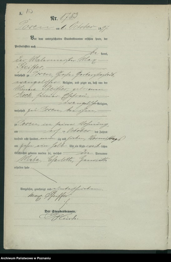 Obraz 13 z jednostki "Księga urodzeń t. IV"