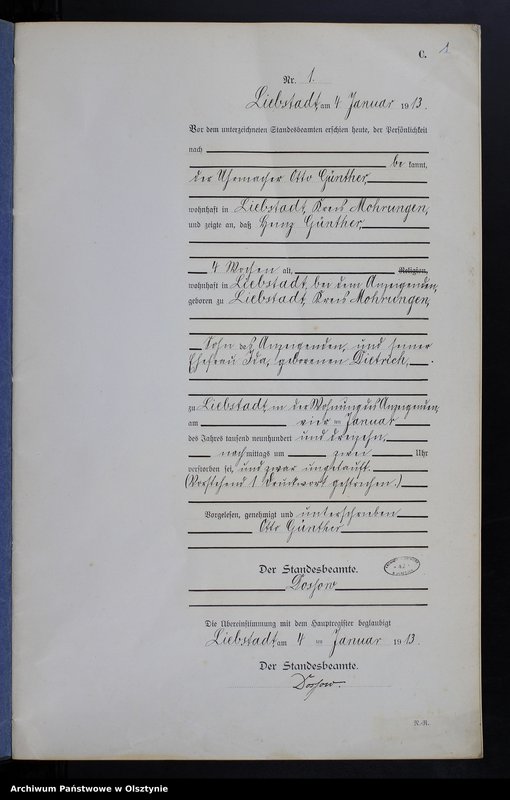 image.from.unit.number "Sterbe-Neben-Register Nr 1 - 47"