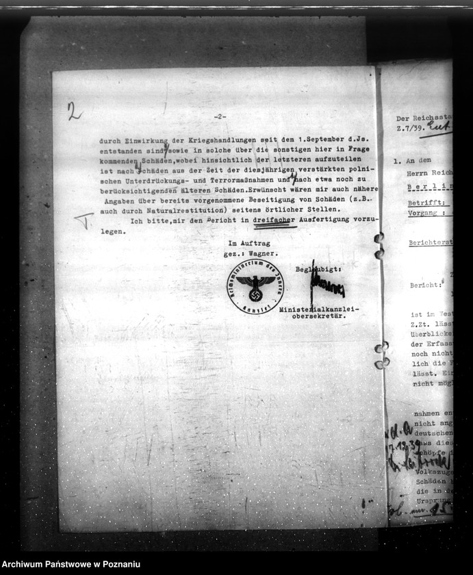 Obraz 6 z jednostki "Korespondencja w sprawie zarządzeń i ich przygotowania do publikacji w dzienniku urzędowym"