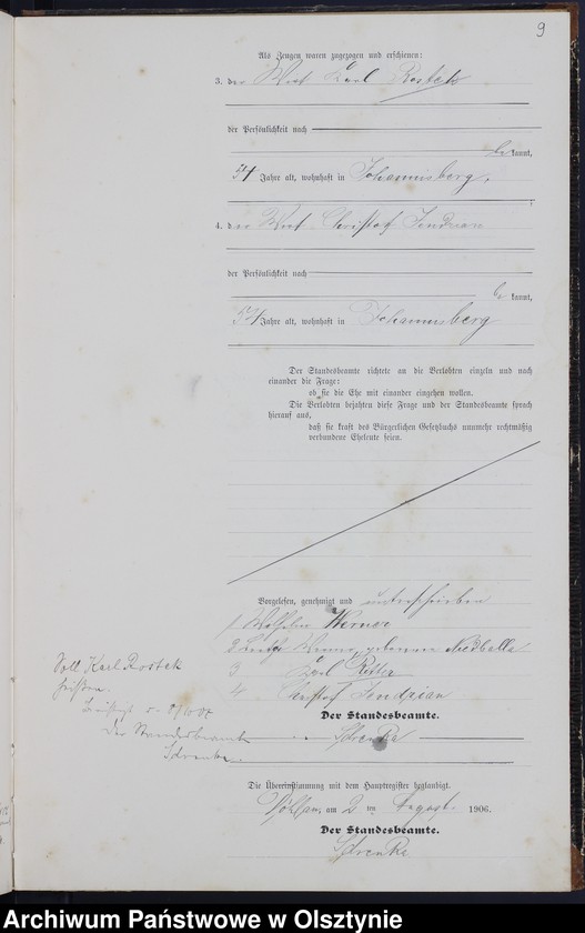 image.from.unit.number "Heiraths-Neben-Register Nr 1 - 9"