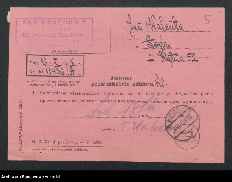 Obraz 7 z jednostki "Jan Walenta- zakład elektrotechniczny"