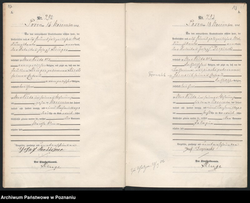 Obraz 9 z jednostki "Księga urodzeń t. II"