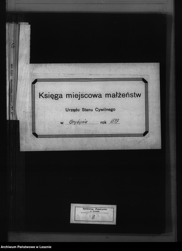 Obraz 2 z jednostki "[Księga małżeństw]"