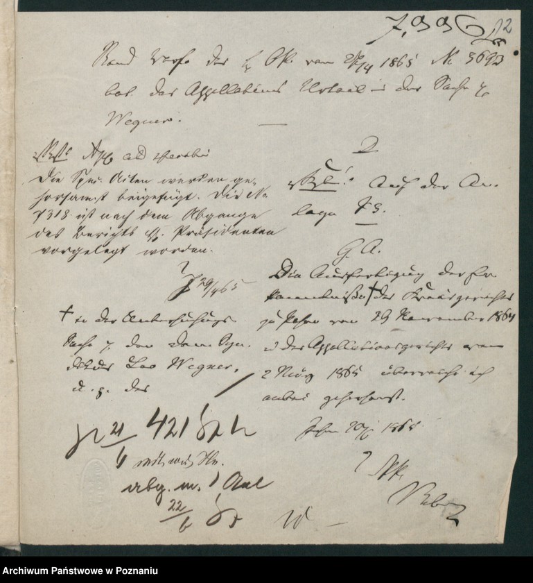 Obraz 18 z jednostki "A. betr. den Domsyndicus Leo Wegner"