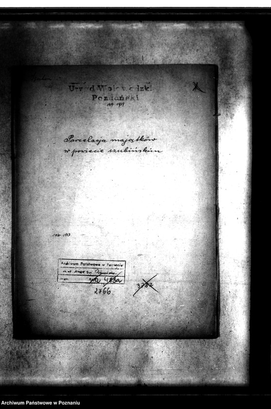 Obraz 4 z jednostki "Parcelacja majątków w powiecie szubińskim /wykaz./"