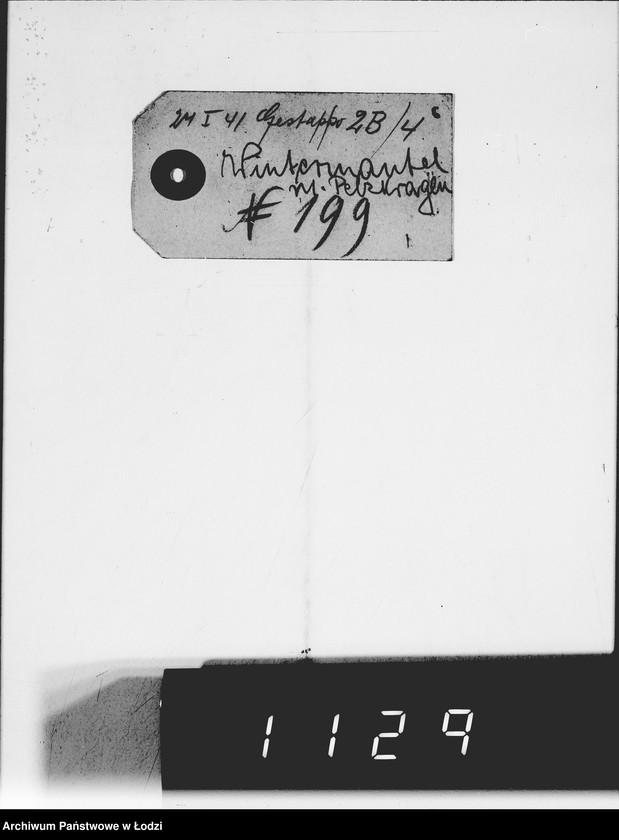 Obraz 10 z jednostki "Verschiedenes. [Pisma w sprawie przejęcia futer]"