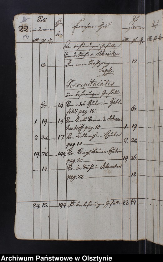 image.from.unit.number "Jahr Kirchen Rechnung aller Einnahme und Ausgabe, wie auch Bau-Rechnung"