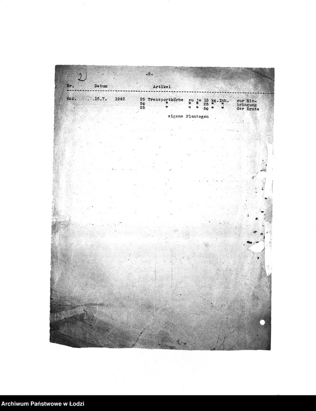 Obraz 5 z jednostki "Bedarfsmeldungen [Skierowane do GV zapotrzebowania na surowce, materiały, narzędzia, maszyny itp. potrzebne resortom pracy do produkcji; zamówienia żywności, lekarstw]"