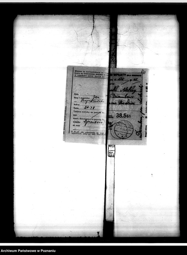 Obraz 19 z jednostki "Dzierżawy parcel majątku w Dziembowie powiat chodzieski"