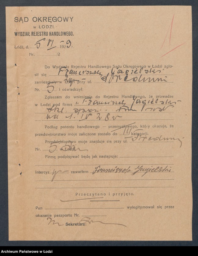 Obraz 3 z jednostki "Franciszek Jagielski- sklep spożywczy w Zgierzu"