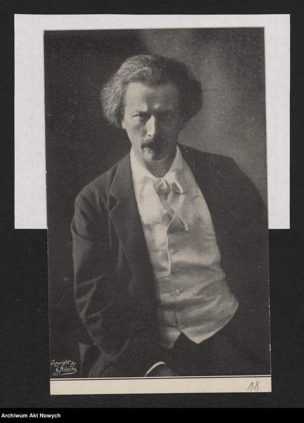 image.from.unit.number "I. J. Paderewski w latach 1892-1930. Fotografie wykonane w formacie kart pocztowych"