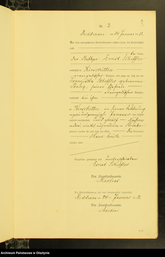 image.from.unit.number "Geburts-Neben-Register Nr 1 - 49 [Księga urodzeń - wtóropis ]"