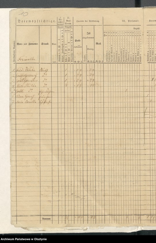 image.from.unit.number "Beläage zur Jahres-Rechnung der Kirchen-Kasse Kraplau"
