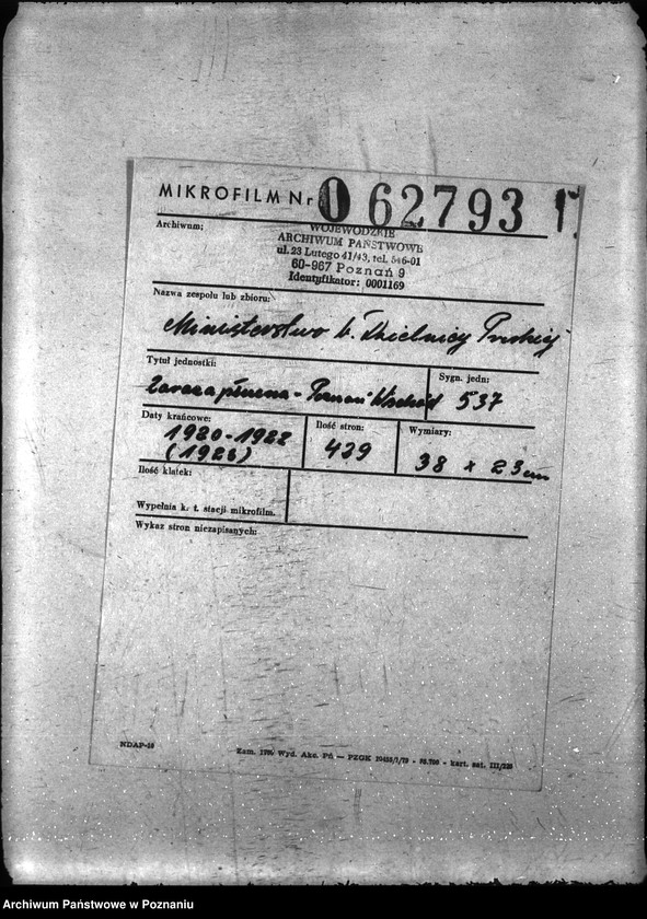 Obraz 2 z jednostki "Zaraza płucna - Poznań-Wschód"