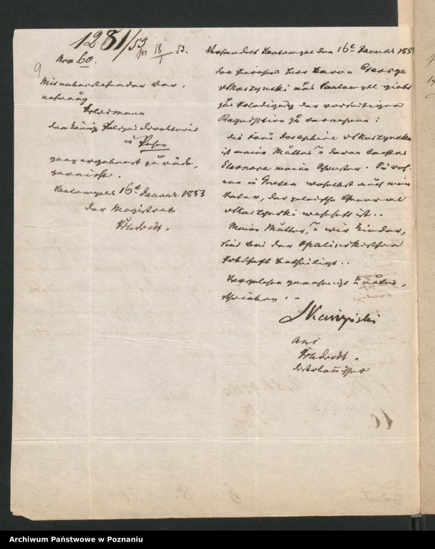 Obraz 12 z jednostki "A. betr. den polnischen General Ambrosius von Skarzyński"