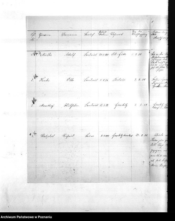 Obraz 8 z jednostki "Amtliche Meldungen Kreis Scharnikan (Czarnków)"